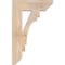 Ekena Millwork Merced Slat Smooth Bracket, Douglas Fir, 3 1/2"W x 14"D x 22"H BKT04X14X22MRC06SDF - alternate 2
